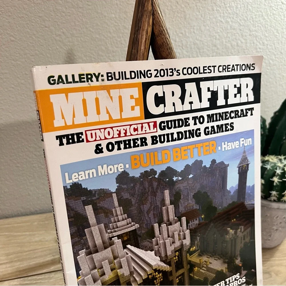 Minecrafter Unofficial Guide to Minecraft 2013 Tips Book 📘 Gamer Gift